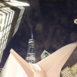 Noční pohled na World Trade Center