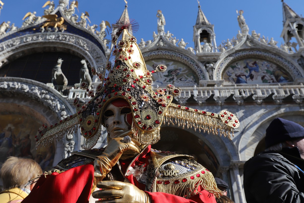 Masky na náměstí svatého Marka