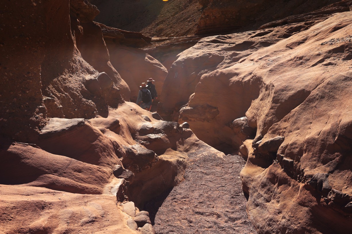 Cesta k Red Canyonu nabízela krásné pohledy