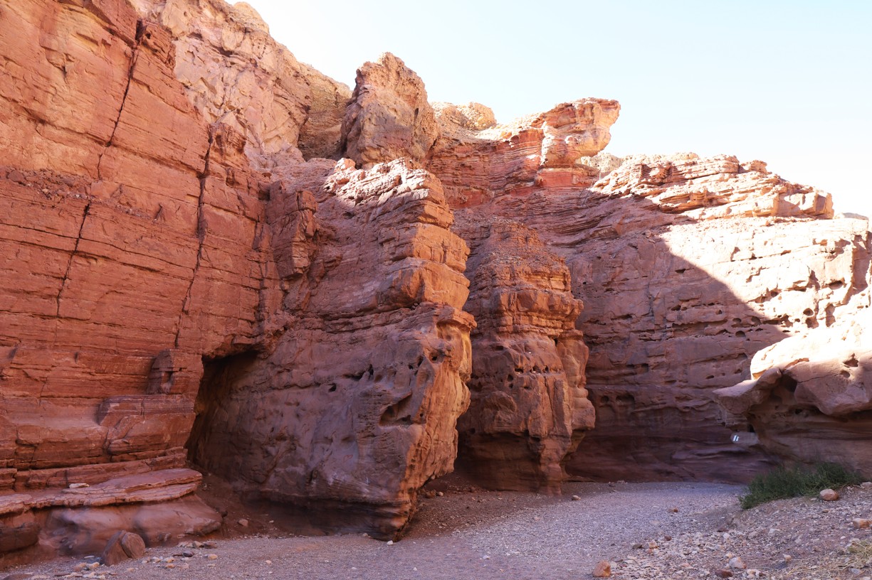 Red Canyon bez turistů v ranním rozbřesku