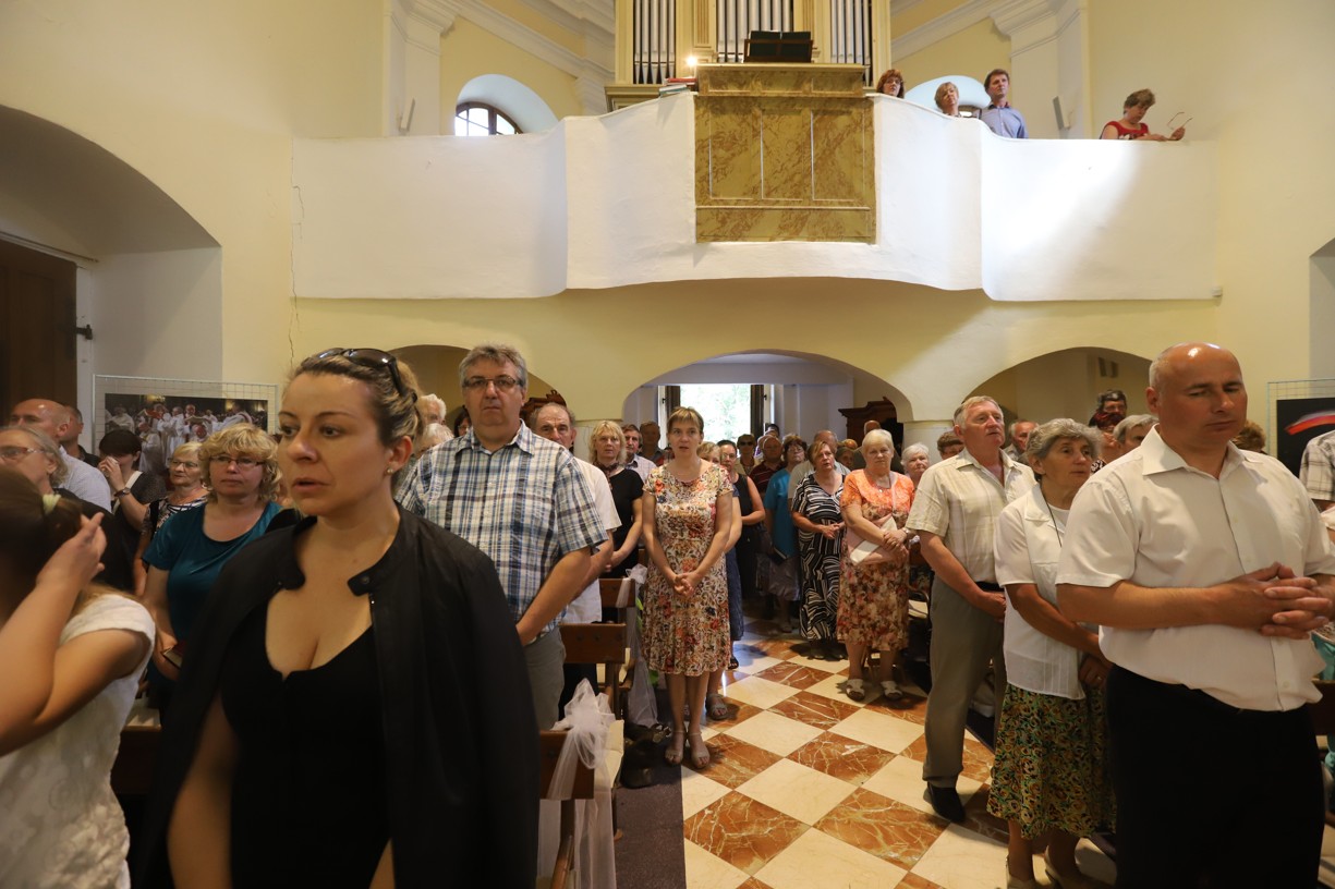 V neděli se Tomáš Lachman zúčastnil první poutní mše svaté, která byla na Antonínku sloužena v rámci Hlavní poutě ke cti sv. Antonína Paduánského