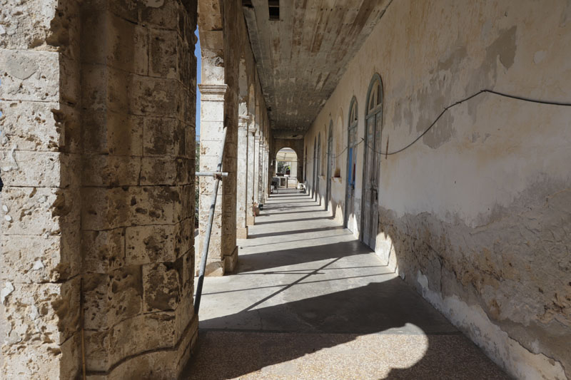 Areál kláštera sv. Ondřeje v severním Kypru