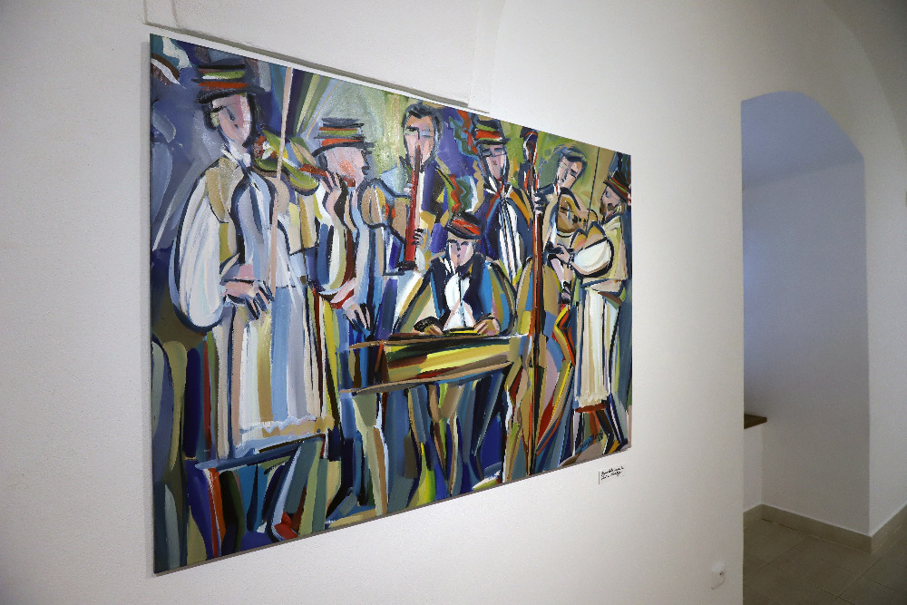 V Galerii v Panském dvoře bylo možné navštívit výstavu malířky Lenky Jurečkové.