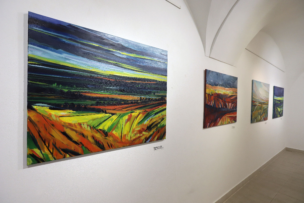 V Galerii v Panském dvoře bylo možné navštívit výstavu malířky Lenky Jurečkové.