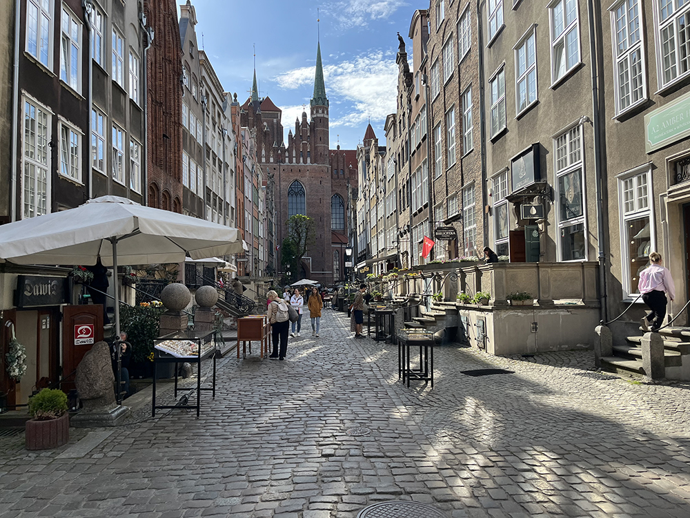 Architektura mne v Gdaňsku fascinuje!