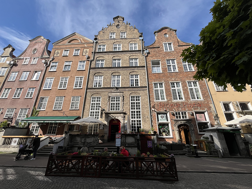 Architektura mne v Gdaňsku fascinuje!