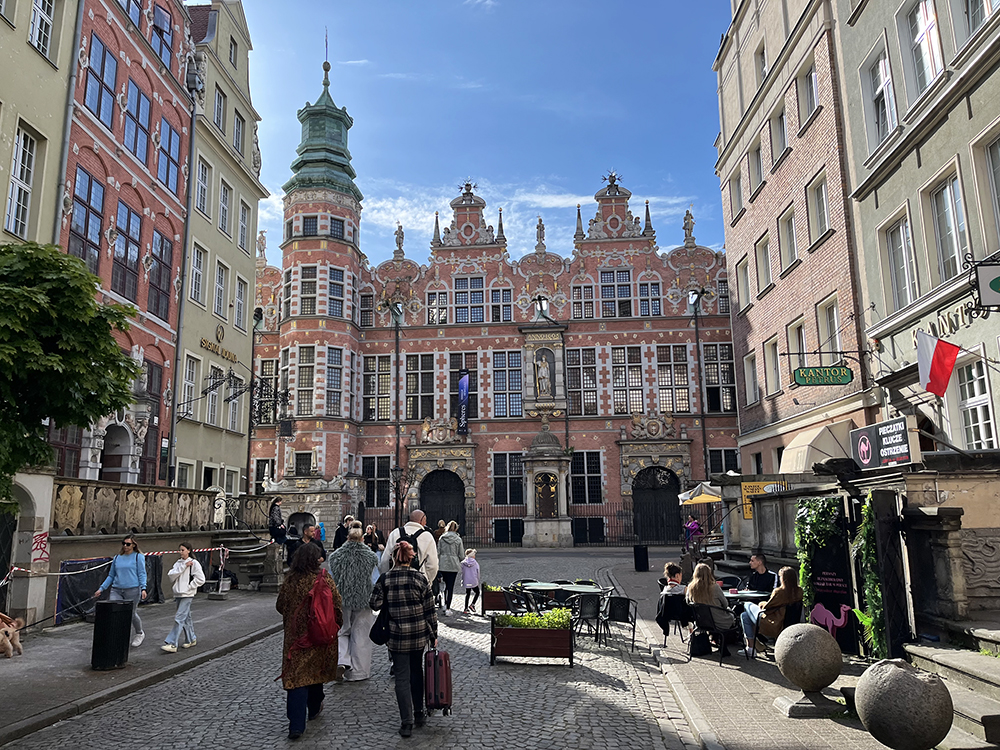 Architektura mne v Gdaňsku fascinuje!