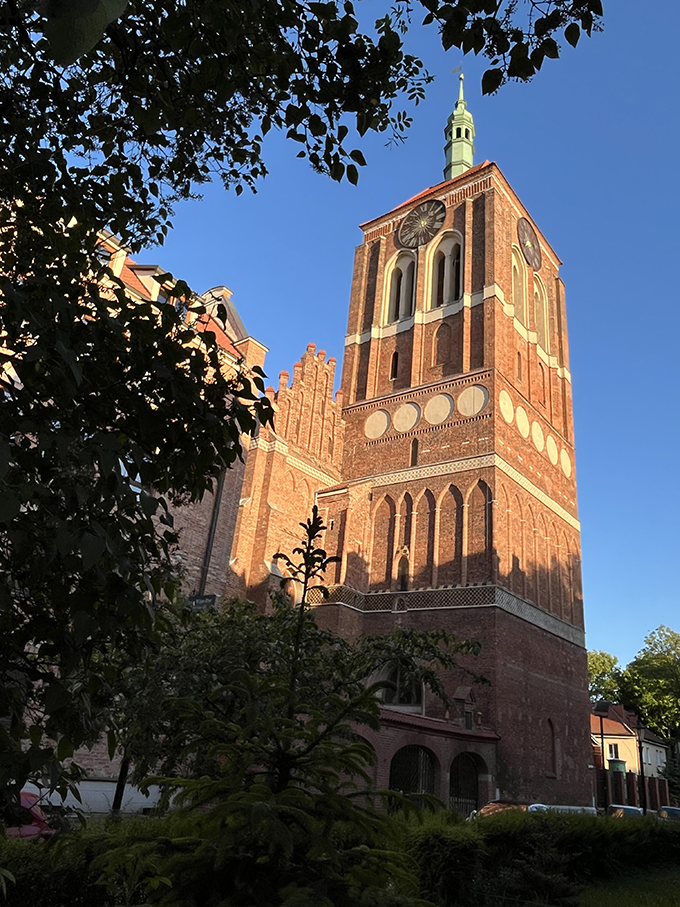 Kostel sv. Jana nedaleko mého ubytování.