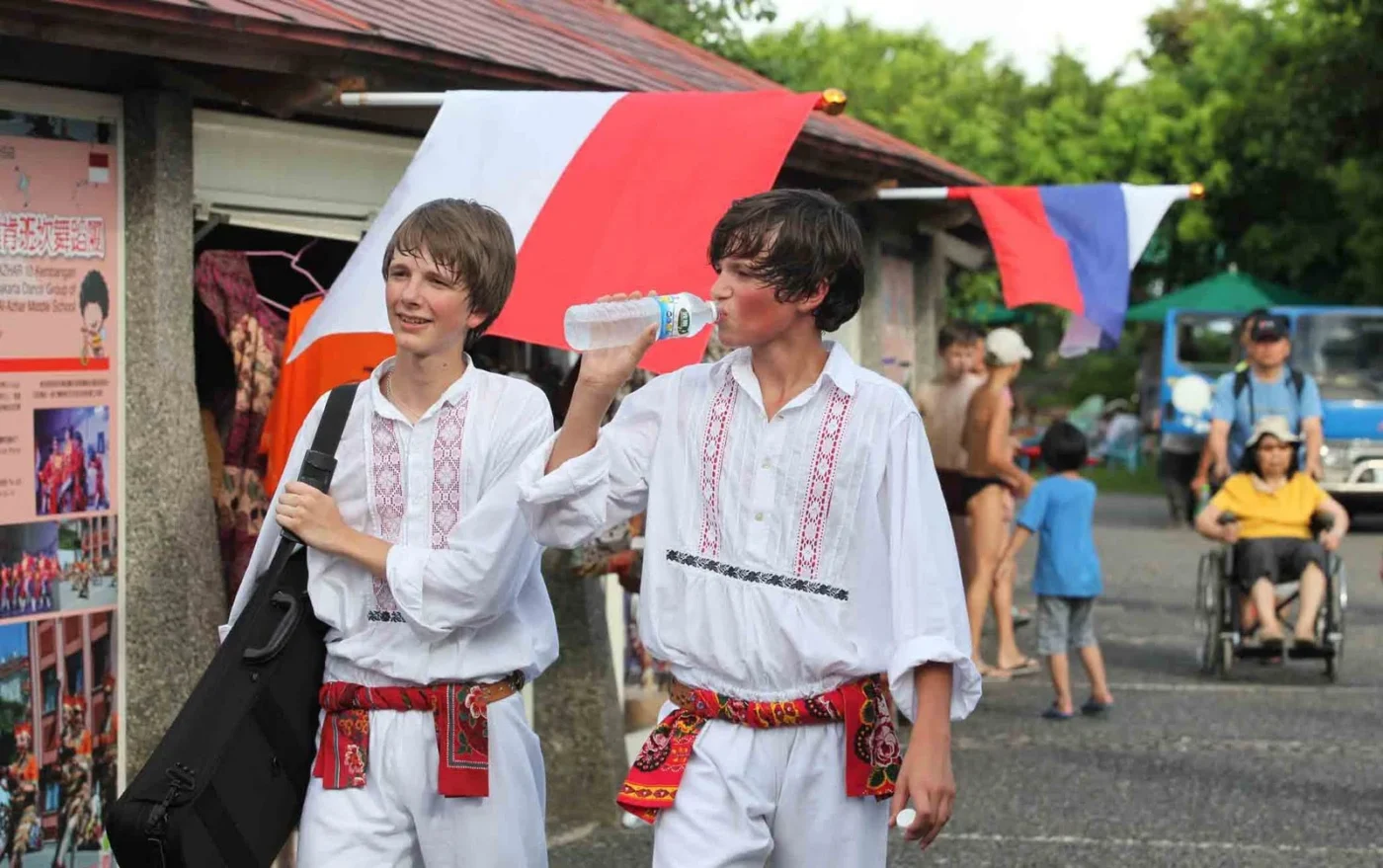Kyjovjáci vystupovali za úporného vedra.