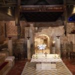 Místo zvěstování P. Marie ve stejnojmenném chrámu v Nazaretě