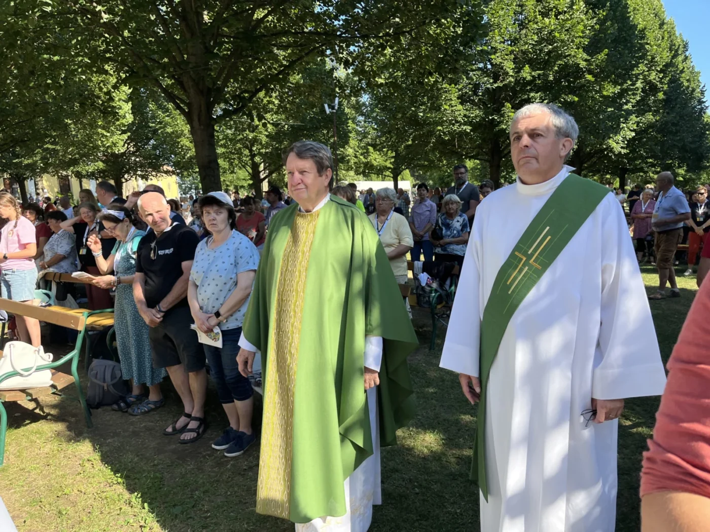 Mši svatou celebroval P. Vojtěch Kodet O.Carm.