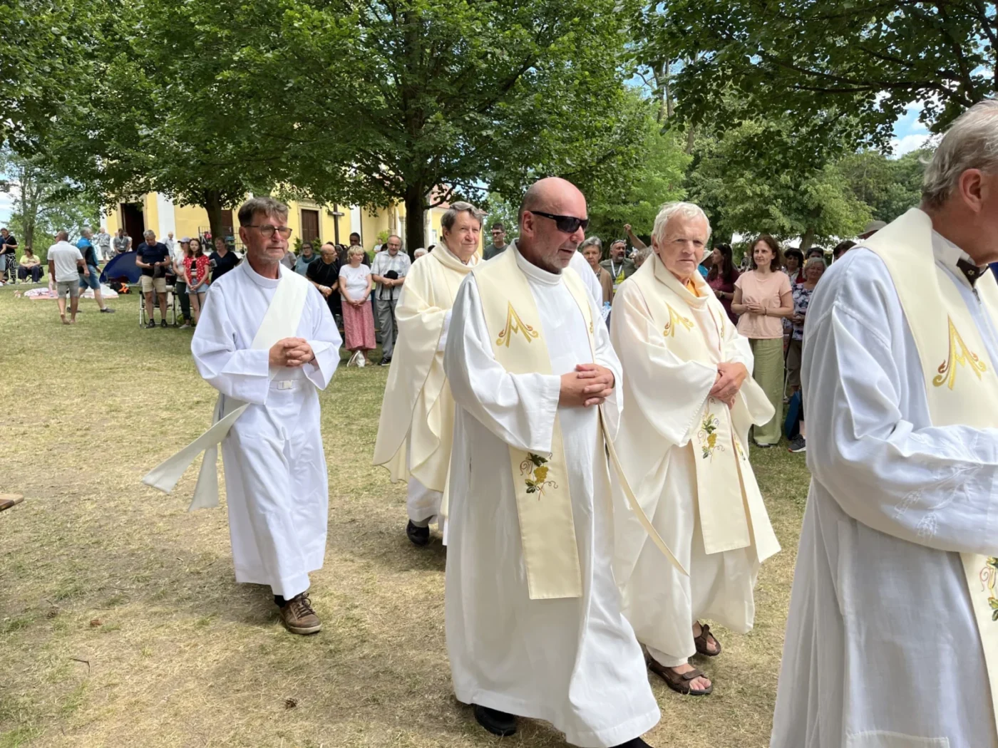 Začátek závěrečné mše svaté Duše Slovácka 4. 7. 2026. 