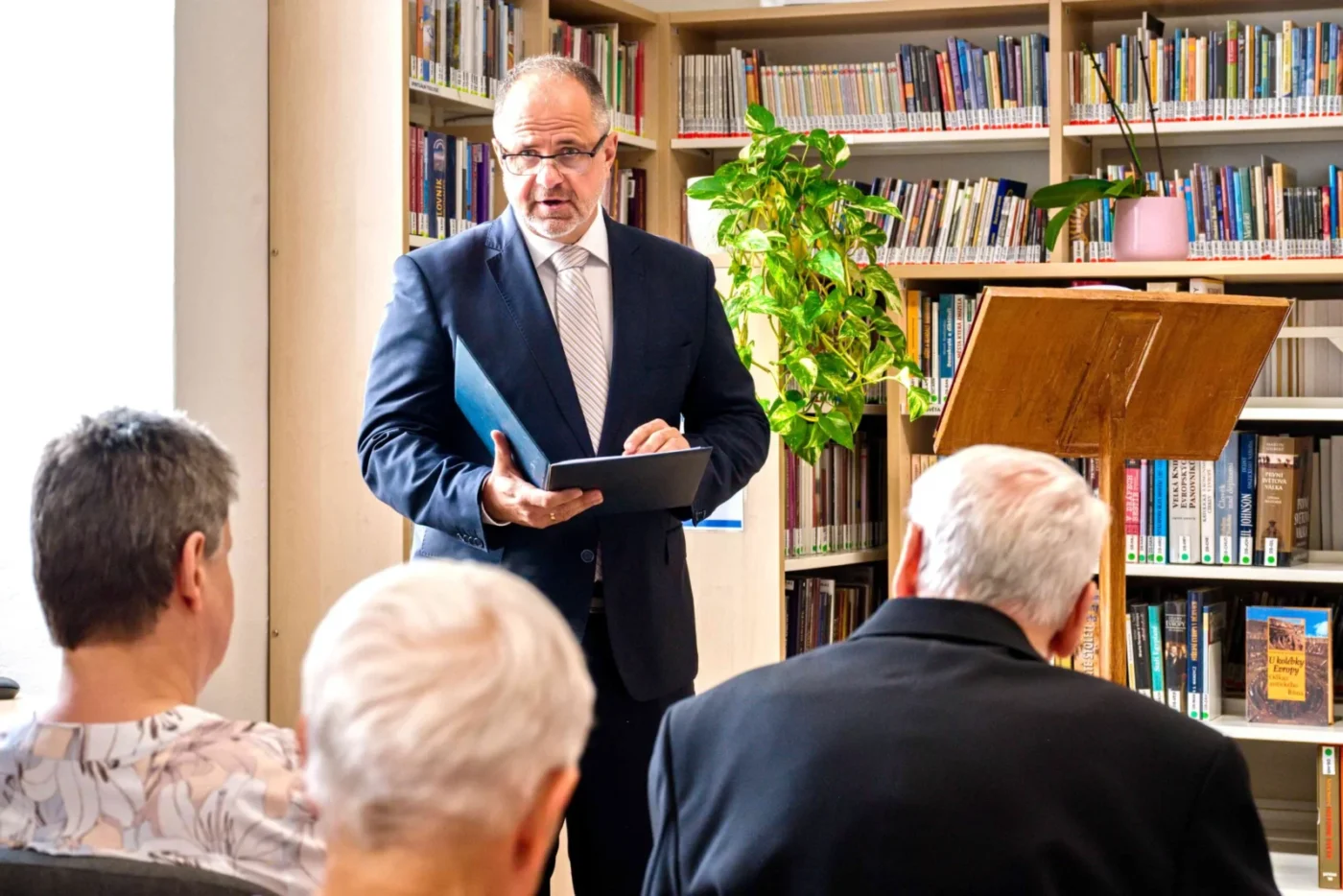 Před požehnáním byly i přímluvy. Foto: Vladimír Bimka