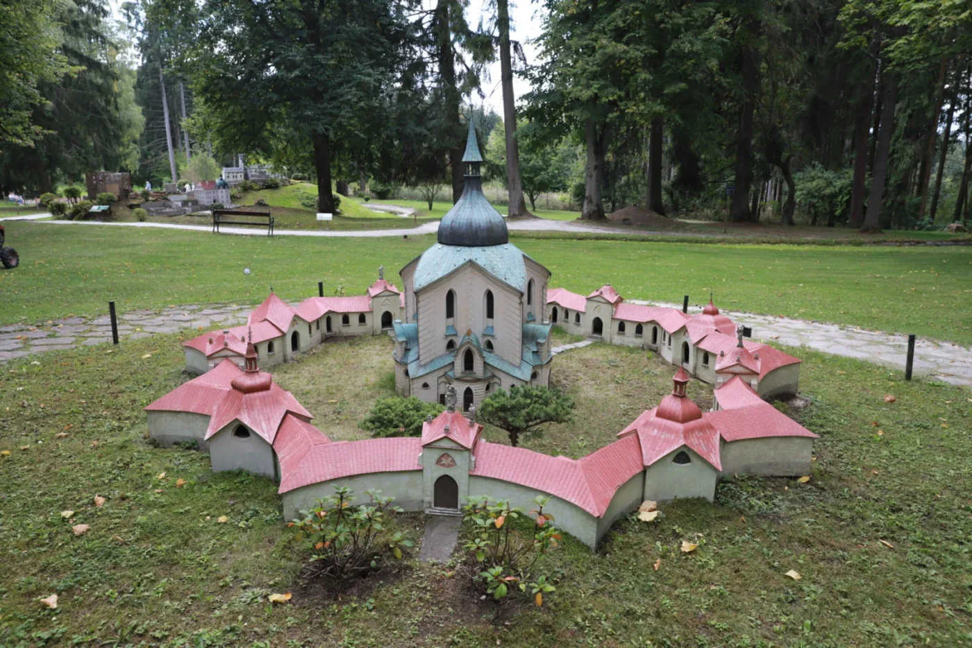 Zelená hora ve Žďáru nad Sázavou.