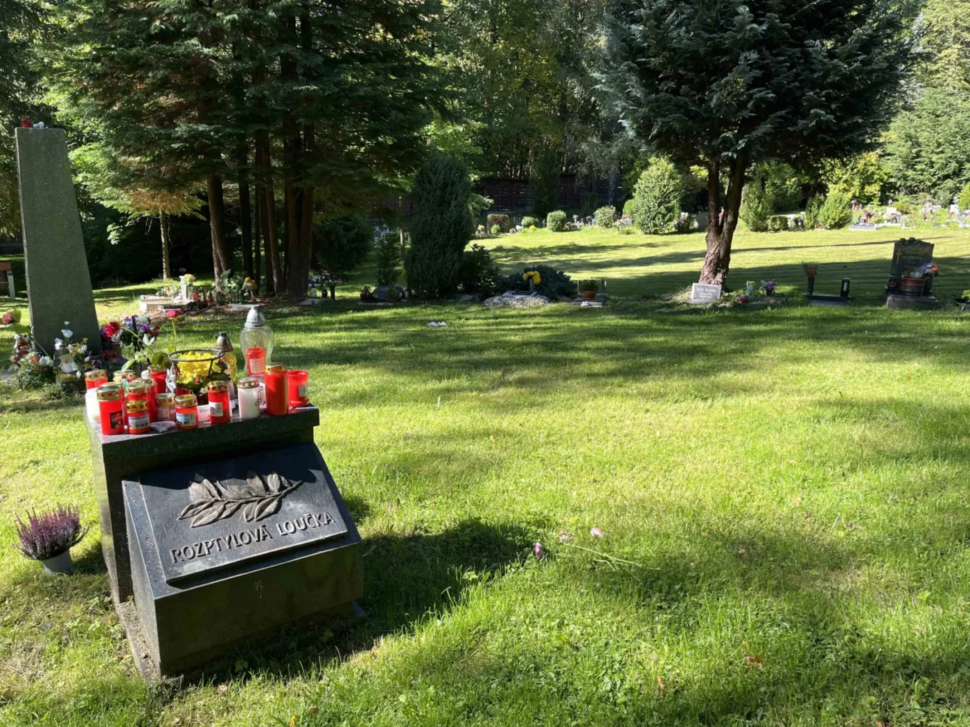 Rozptylová loučka.