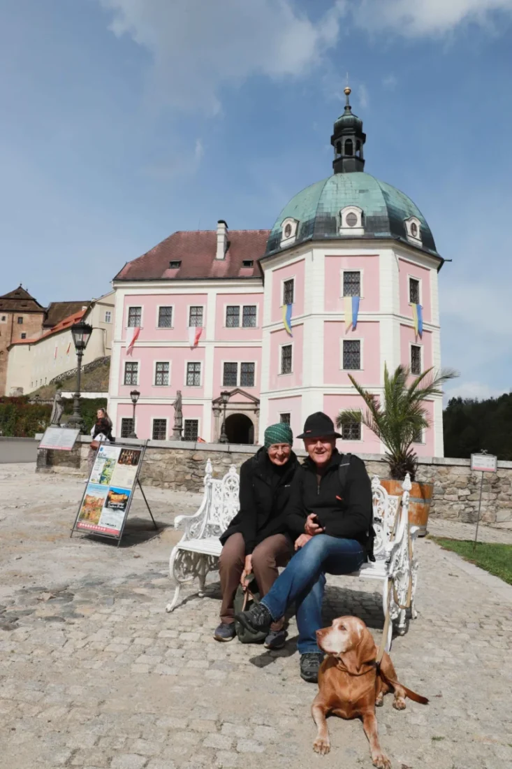 Náhodné setkání s krajany ze Slovácka.