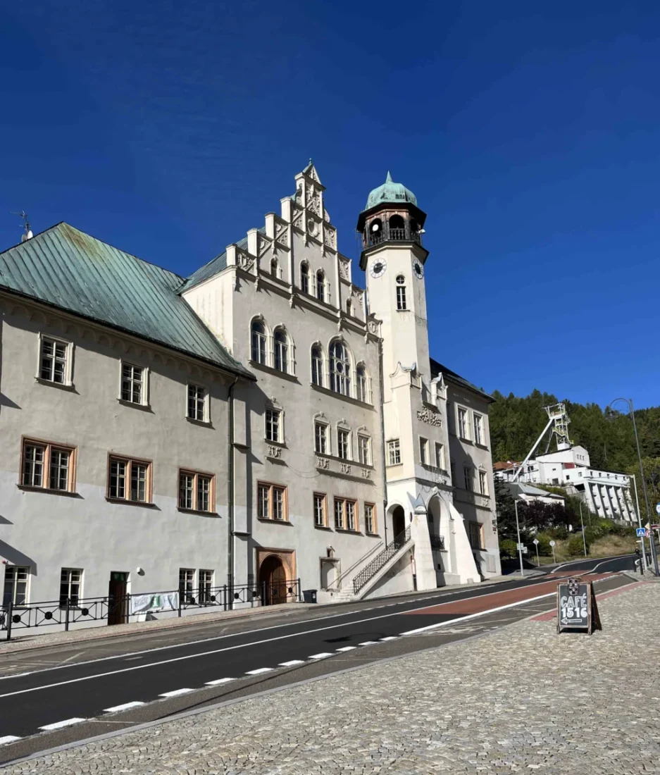 Historické centrum Jáchymova.