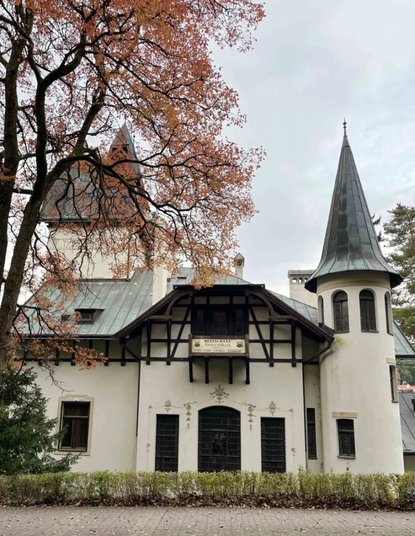 Knížecí villa má svůj příběh. 