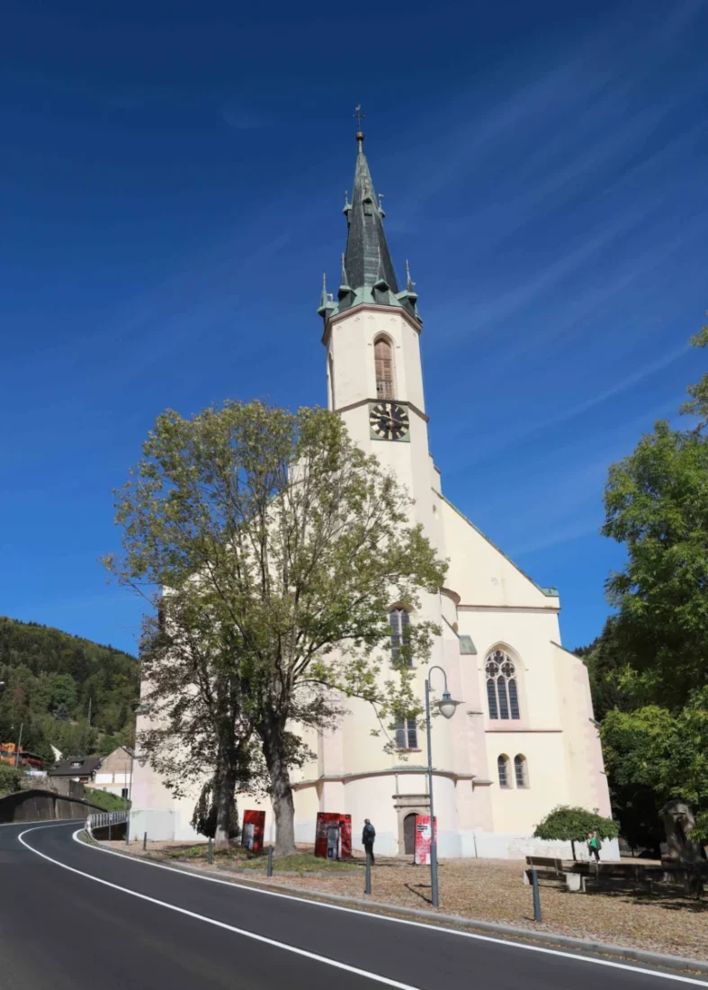 Kostel svatého Jáchyma.