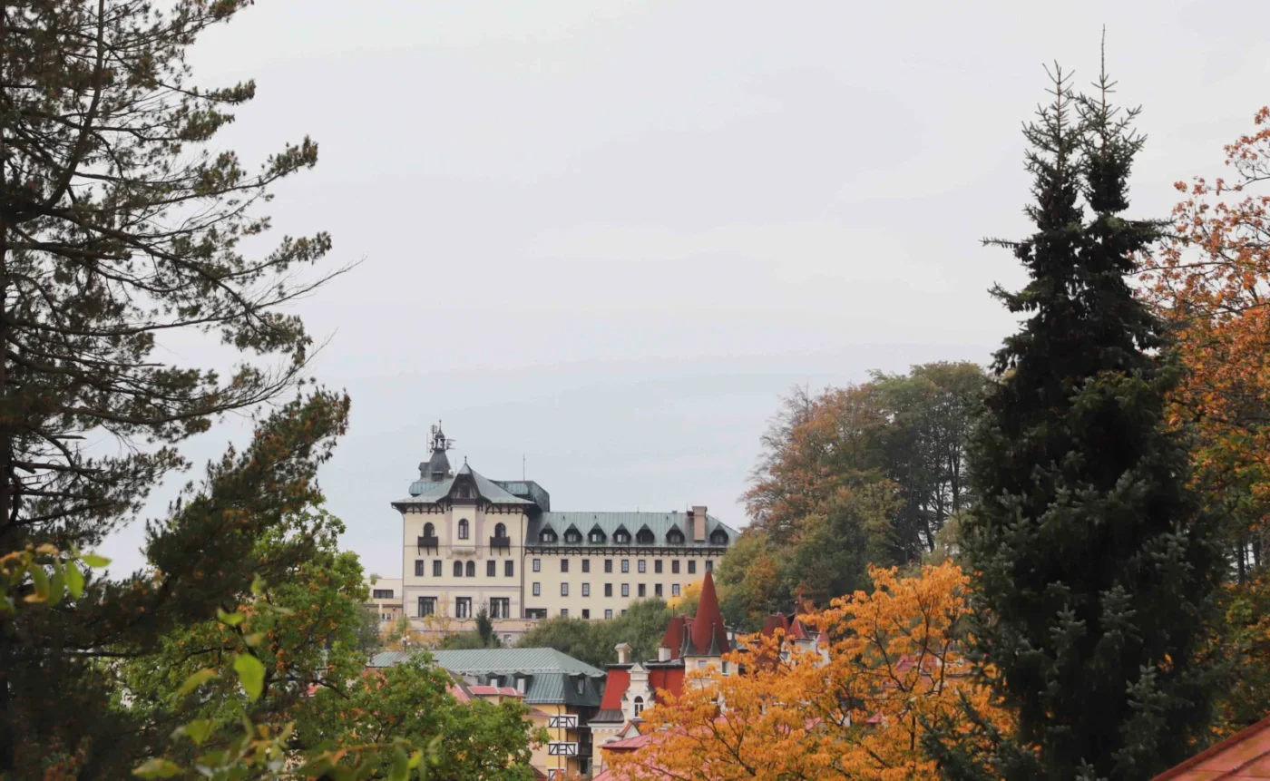 Nad městem je v lesoparku čtyřhvězdičkový Chateau Monty SPA Resort.
